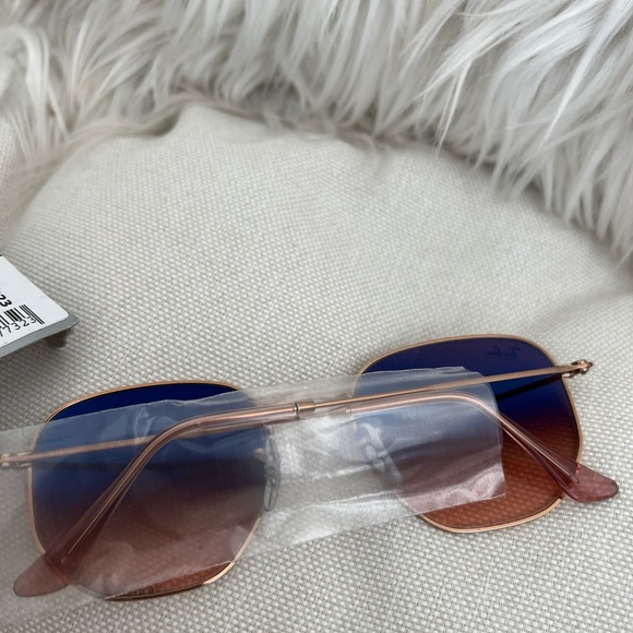 💖RayBan Hexagon in Pink Copper - Picture 6 of 6